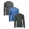 Galaxy by Harvic Long Sleeve Classic Men's Thermal Shirt 3 Pack